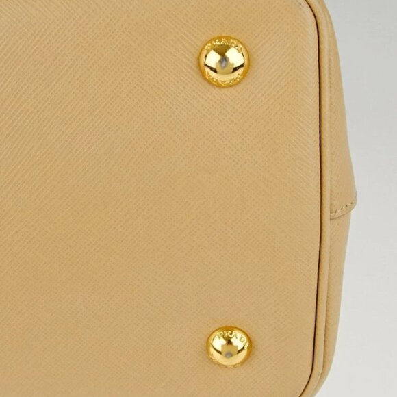 Prada Sabbia Saffiano Lux Leather Small Tote Bag BN1874 - Picture 5 of 11